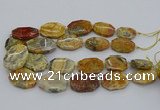 CNG5423 20*30mm - 35*45mm faceted freeform crazy lace agate beads