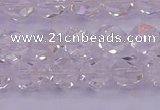 CNG5471 15.5 inches 6mm faceted nuggets white crystal beads