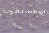 CNG5474 15.5 inches 12mm faceted nuggets white crystal beads