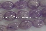 CNG553 15.5 inches 12*16mm nuggets lavender amethyst beads