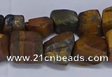 CNG5543 15.5 inches 10*14mm - 12*16mm nuggets yellow tiger eye beads