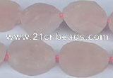 CNG5560 15.5 inches 12*16mm - 18*22mm freeform rose quartz beads