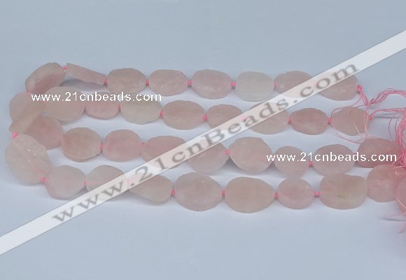 CNG5560 15.5 inches 12*16mm - 18*22mm freeform rose quartz beads