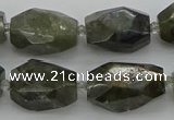 CNG5587 12*16mm - 15*25mm faceted nuggets labradorite beads