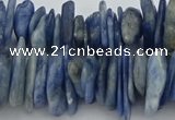 CNG5589 3*15mm - 6*20mm nuggets natural blue kyanite beads