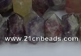 CNG5627 15.5 inches 10*14mm - 13*18mm faceted nuggets tourmaline beads