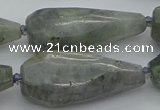 CNG5642 15.5 inches 15*35mm - 18*45mm faceted teardrop labradorite beads