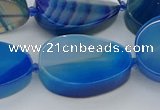 CNG5665 15.5 inches 22*30mm freeform agate gemstone beads