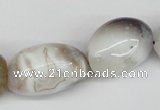 CNG57 15.5 inches 12*18mm - 25*35mm nuggets botswana agate beads