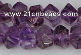 CNG5780 10*14mm - 12*16mm faceted nuggets amethyst beads