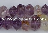 CNG5781 10*14mm - 12*16mm faceted nuggets amethyst beads