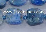 CNG5786 15.5 inches 10*12mm - 10*14mm faceted freeform apatite beads