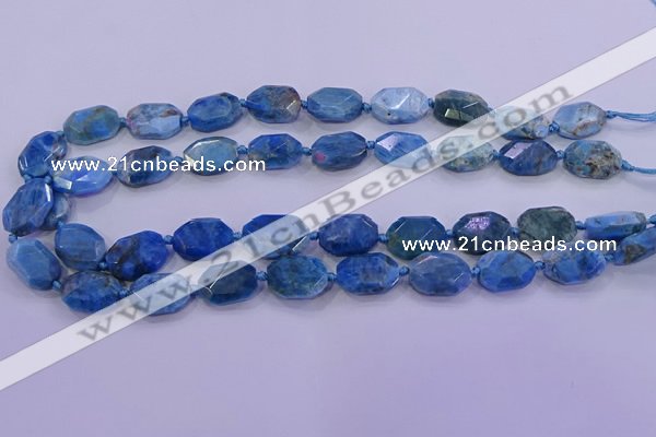 CNG5787 10*14mm - 12*16mm faceted freeform apatite beads