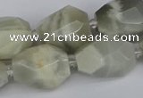 CNG5833 15.5 inches 12*16mm - 15*25mm faceted nuggets moonstone beads