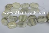 CNG5834 15.5 inches 20*30mm - 35*45mm faceted freeform moonstone beads