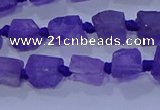 CNG5902 15.5 inches 4*6mm - 6*10mm nuggets rough amethyst beads