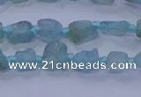 CNG5908 15.5 inches 4*6mm - 6*10mm nuggets rough light apatite beads