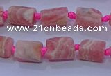 CNG5914 15.5 inches 4*6mm - 6*10mm nuggets rough rhodochrosite beads