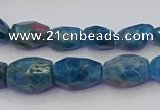 CNG5925 15.5 inches 8*10mm - 10*14mm faceted nuggets apatite beads