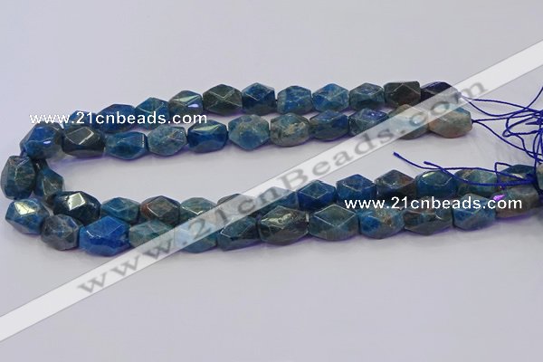 CNG5926 15.5 inches 10*14mm - 12*16mm faceted nuggets apatite beads