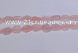 CNG6325 15.5 inches 14*18mm - 16*22mm freeform rose quartz beads