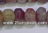 CNG6381 15.5 inches 6*14mm - 8*14mm nuggets tourmaline beads