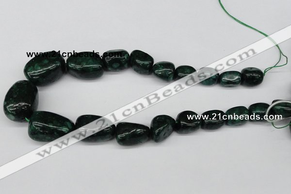 CNG64 15.5 inches 10*14mm - 20*30mm nuggets dyed gemstone beads