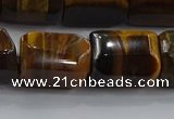 CNG6425 15.5 inches 15*20mm faceted nuggets yellow tiger eye beads