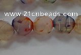 CNG6502 15.5 inches 10mm faceted nuggets agate beads wholesale