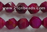 CNG6536 15.5 inches 10mm faceted nuggets red tiger eye beads