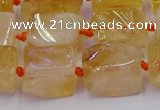 CNG6804 15.5 inches 8*12mm - 10*16mm nuggets citrine beads