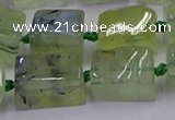 CNG6810 15.5 inches 8*12mm - 10*16mm nuggets prehnite beads