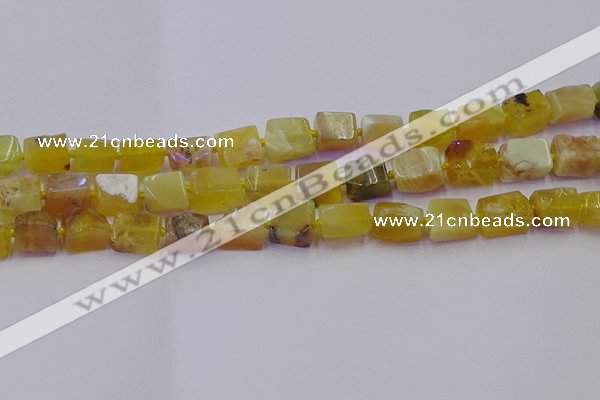 CNG6812 15.5 inches 5*8mm - 8*12mm nuggets yellow opal beads