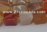 CNG6824 15.5 inches 5*8mm - 8*12mm nuggets sunstone beads