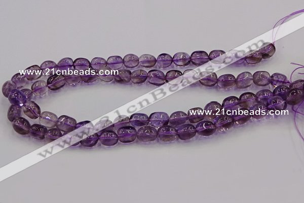 CNG6853 15.5 inches 8*12mm - 10*14mm nuggets amethyst beads