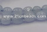 CNG6862 15.5 inches 8*12mm - 10*14mm nuggets aquamarine beads