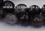 CNG6869 12*16mm - 13*18mm nuggets black rutilated quartz beads