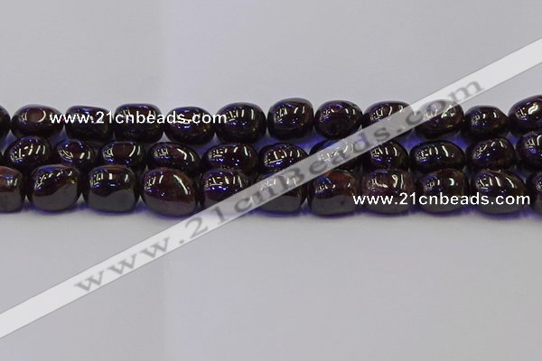 CNG6875 15.5 inches 12*16mm - 13*18mm nuggets garnet beads