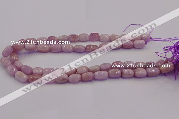 CNG6877 15.5 inches 8*12mm - 10*14mm nuggets pink kunzite beads