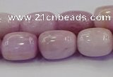 CNG6878 15.5 inches 12*16mm - 13*18mm nuggets pink kunzite beads