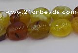 CNG6881 15.5 inches 12*16mm - 13*18mm nuggets yellow opal beads