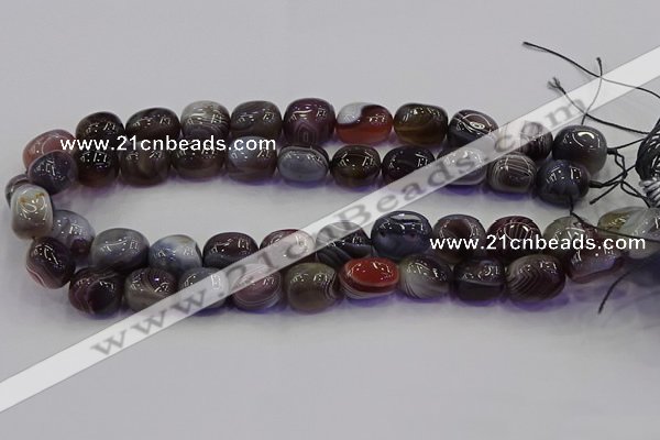 CNG6884 15.5 inches 12*16mm - 13*18mm nuggets botswana agate beads