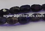 CNG6886 15.5 inches 5*8mm - 8*12mm faceted nuggets iolite beads