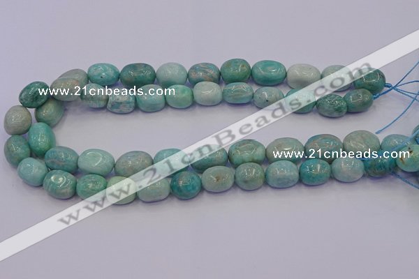 CNG6909 15.5 inches 12*16mm - 13*18mm nuggets amazonite beads