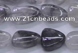 CNG691 15.5 inches 13*18mm - 15*16mm freeform cloudy quartz Beads