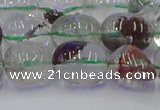 CNG6912 15.5 inches 12*16mm - 13*18mm nuggets green phantom quartz beads