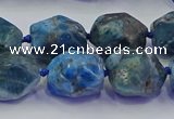 CNG6935 15.5 inches 12*16mm - 13*18mm faceted nuggets apatite beads