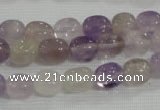 CNG700 15.5 inches 8*10mm nuggets amethyst beads wholesale