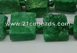 CNG7006 15.5 inches 14mm - 16mm freeform druzy agate beads