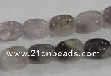 CNG706 15.5 inches 10*14mm nuggets amethyst beads wholesale